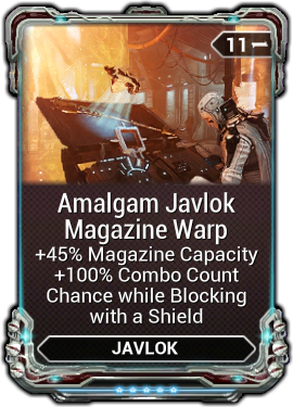 Amalgam Javlok Magazine Warp