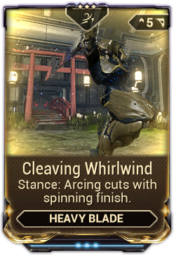 Cleaving Whirlwind