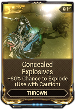 Concealed Explosives