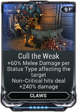 Cull The Weak