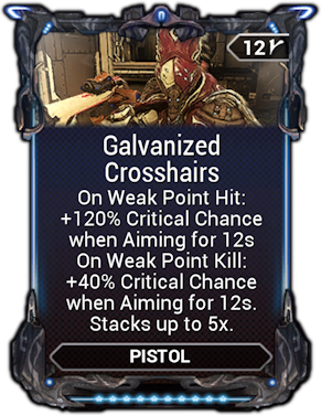 Galvanized Crosshairs
