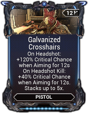 Galvanized Crosshairs