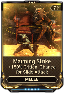 Maiming Strike