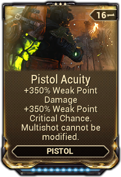 Pistol Acuity