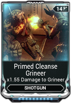 Primed Cleanse Grineer