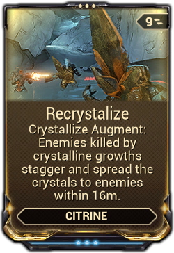 Recrystalize