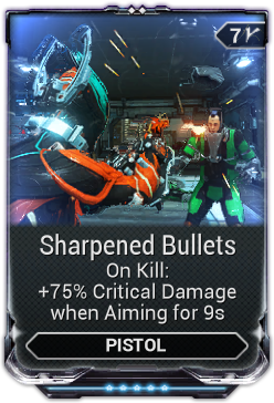 Sharpened Bullets