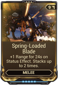 Spring-Loaded Blade