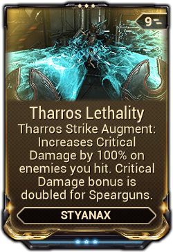 Tharros Lethality