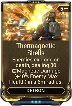Thermagnetic Shells