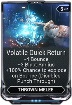 Volatile Quick Return